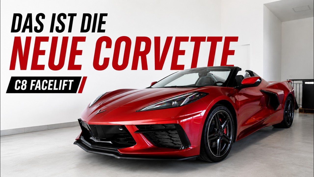 Video: 2026 Corvette C8 Facelift, alle Änderungen im Überblick