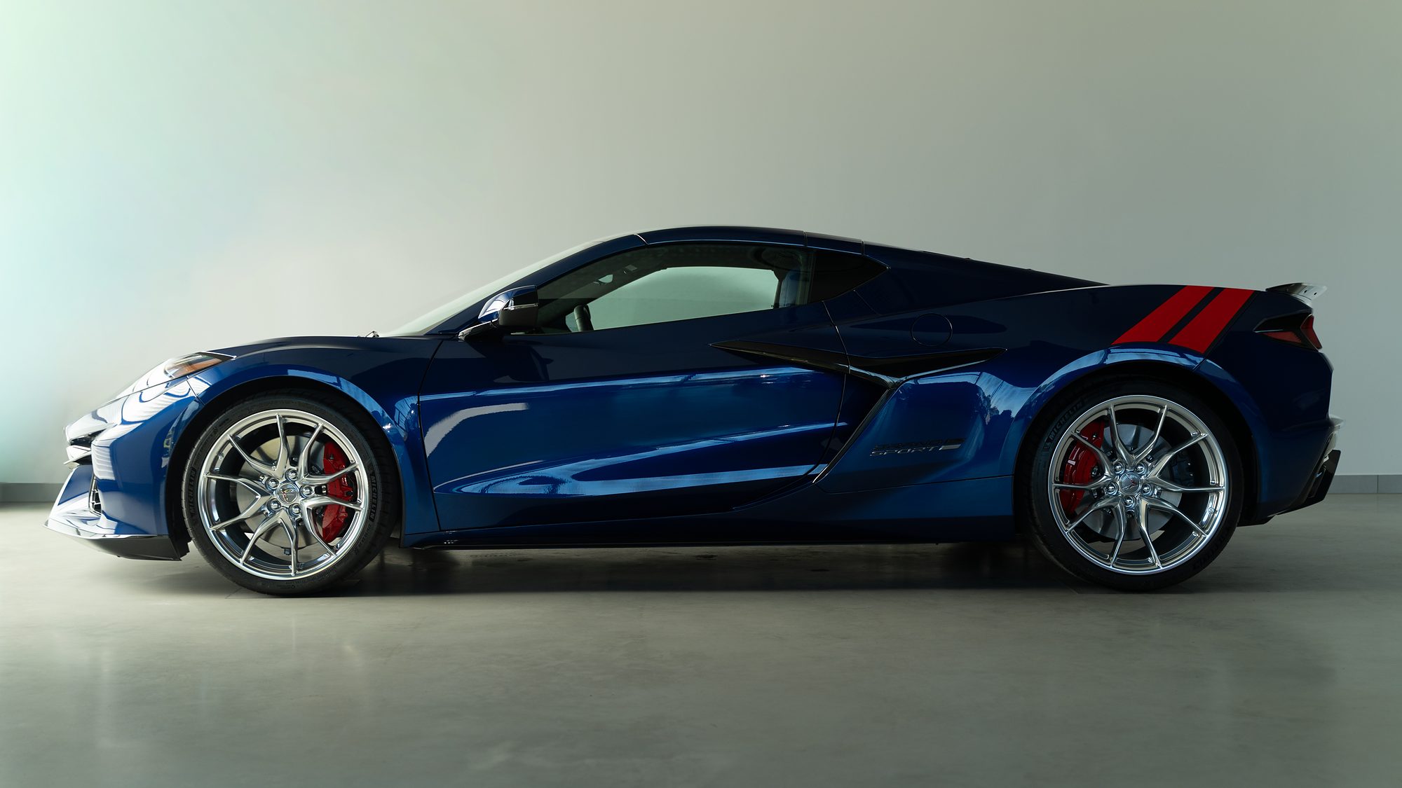 Corvette Grand Sport 2027 in der Seitenansicht