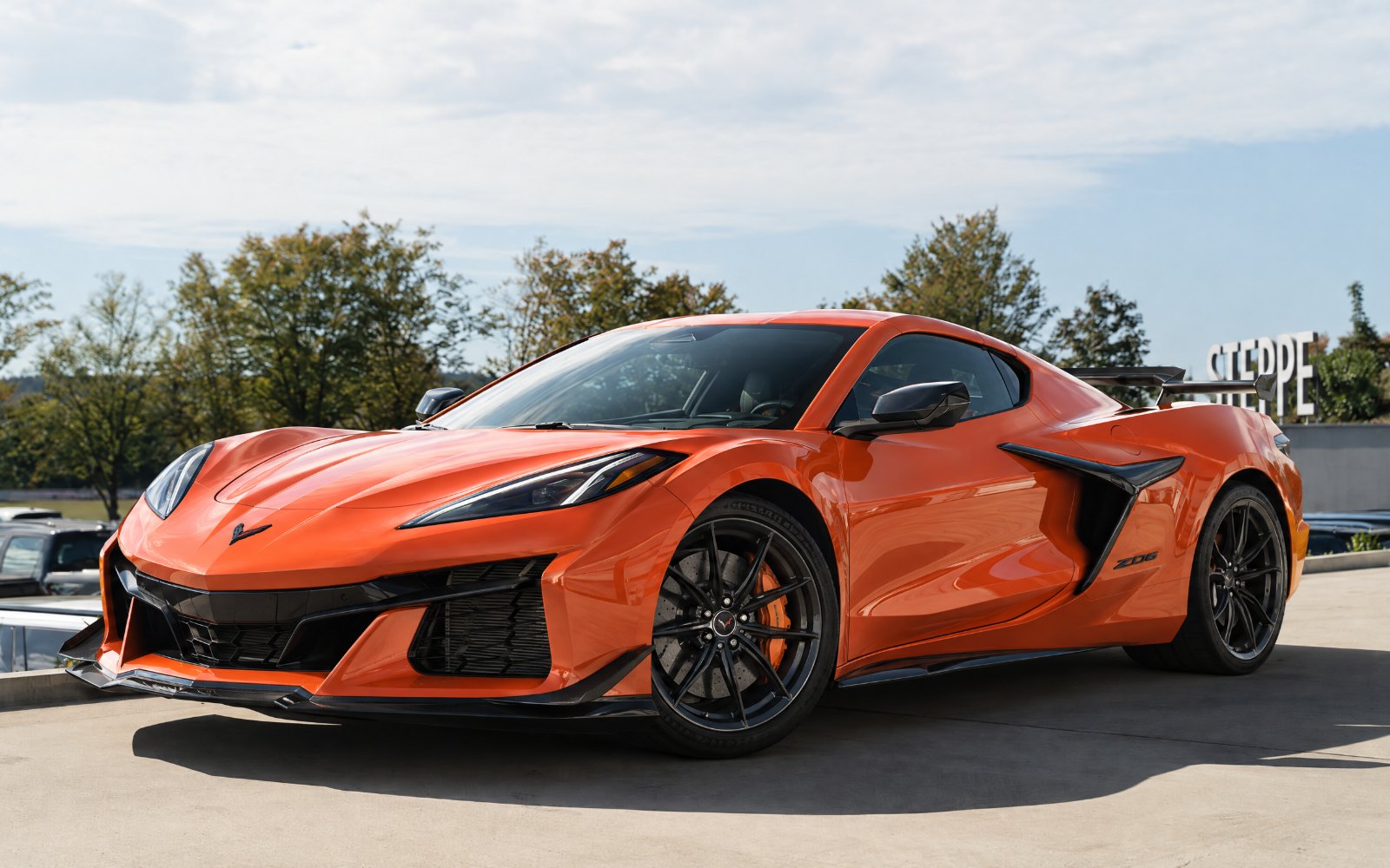 Chevrolet Corvette Z06 in der Seitenansicht