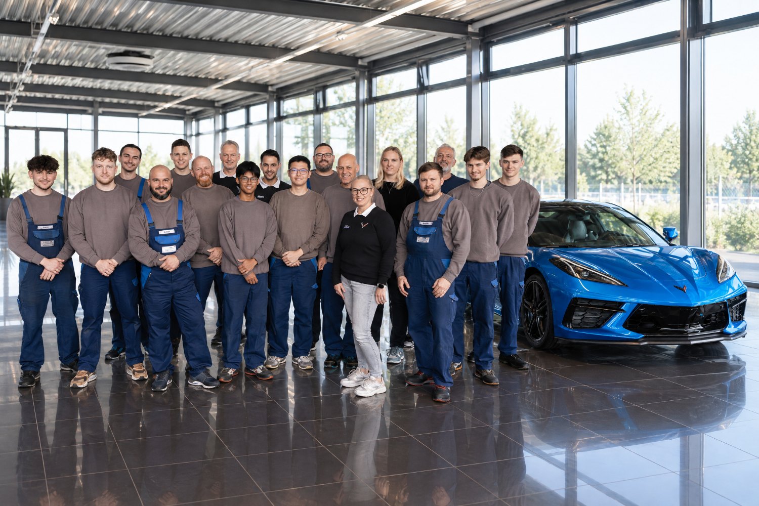 Das Team vom Autohaus Steppe in Horgau bei Augsburg